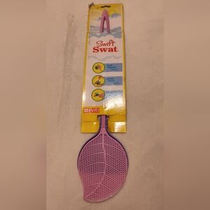 EVRI Pink and Purple Swift Swat Fly Swatter